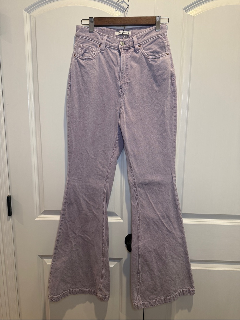 PacSun Lilac High-Rise Flare Jeans - Women’s 27